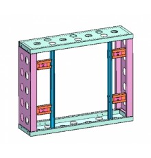 CABINET-55 "FRAME-HKC 55 "LCD Display Unit Modular Frame Bracket