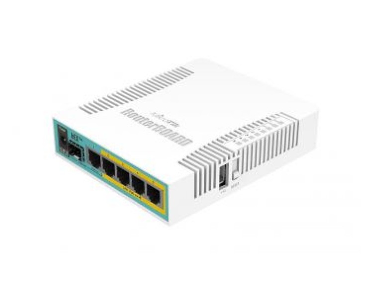 MikroTik hEX PoE (RB960PGS) 5-портовий PoE Маршрутизатор