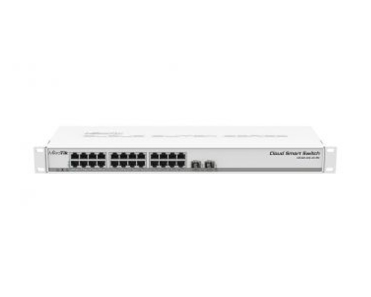 MikroTik CSS326-24G-2S+RM Комутатор 24 порти керований