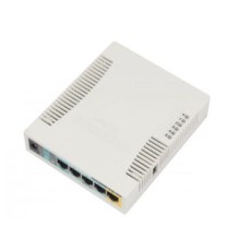 MikroTik RB951G-2HnD 2.4GHz Wi-Fi маршрутизатор з 5-портами Ethernet для домашнього використання