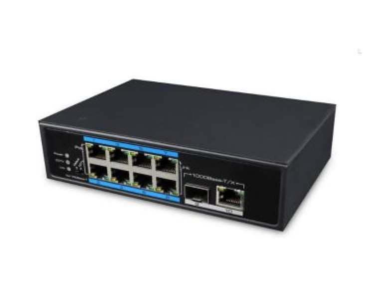 UTP7108E-POE 8-портовий PoE комутатор