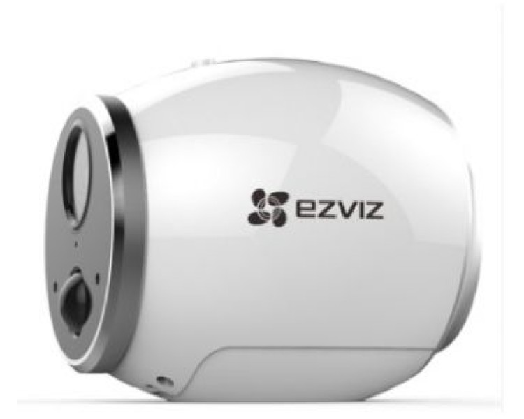 CS-CV316 (2мм) 1 Мп Wi-Fi камера на батарейках EZVIZ