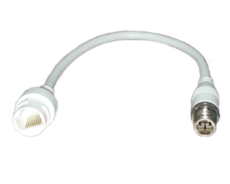 RJ45 to F Перехідник з RJ45 в F, для автомобільних IP камер