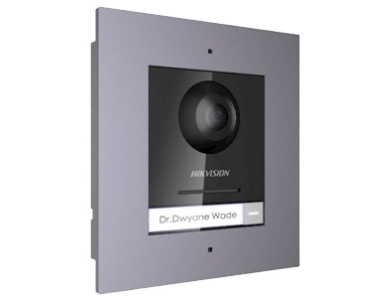 DS-KD8003-IME1/Flush Комплект модуля викличної IP панелі + врізна рамка