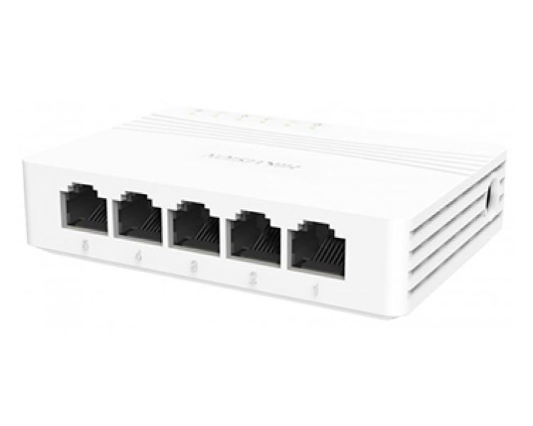 Hikvision DS-3E0505D-E 1000M Комутатор 5 портів некерований