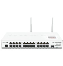 MikroTik CRS125-24G-1S-2HnD-IN 24-портовий керований Cloud комутатор з Wi-Fi