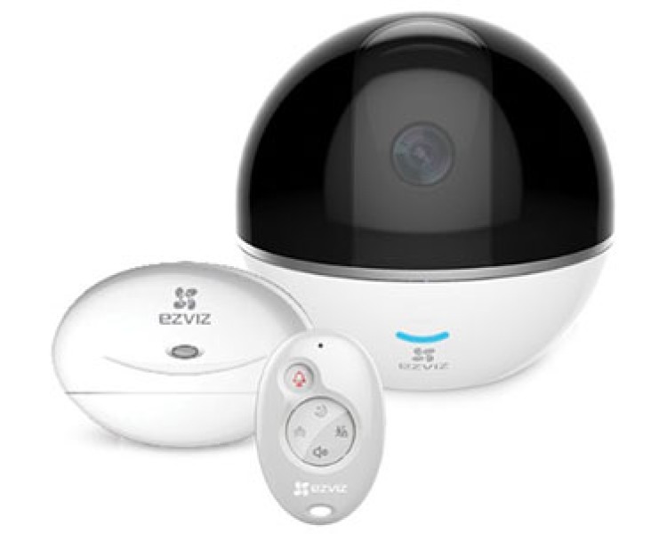 CS-CV248 (C6T with RF) Комплект (2Мп багатофункціональна PT камера EZVIZ + Hub + брелок)