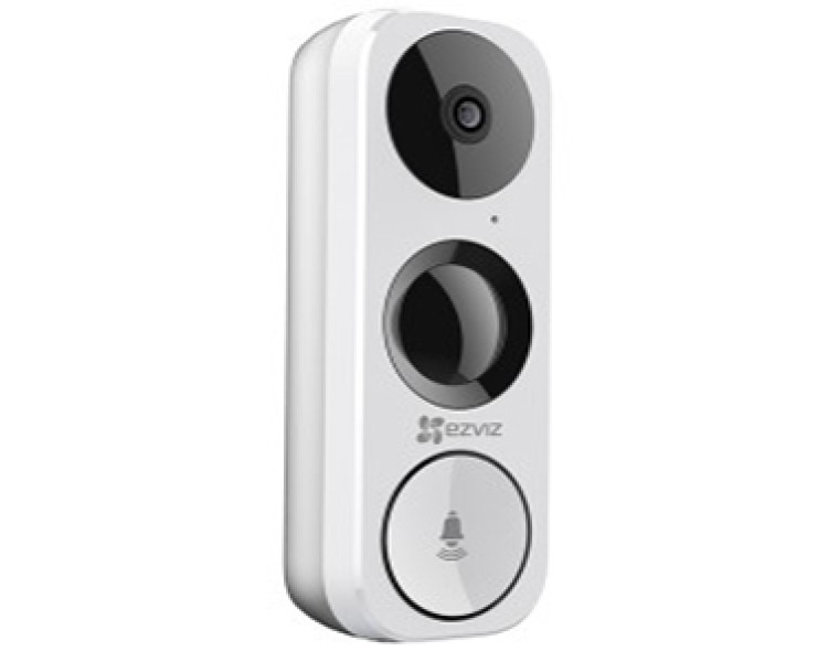 CS-DB1(A0-1B3WPFR) 3Мп хмарний Wi-Fi дверний відеодзвінок Ezviz