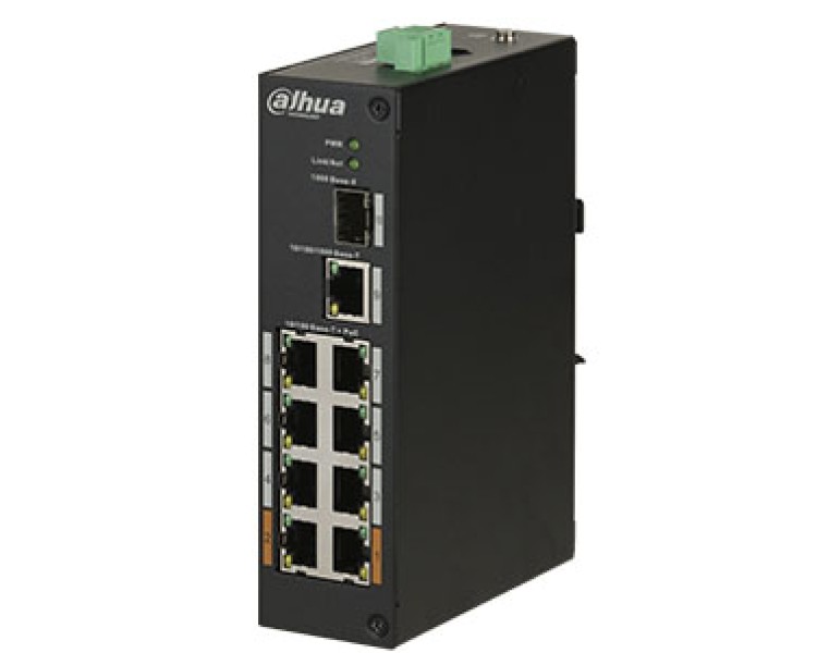 Dahua DH-PFS3110-8ET-96 POE Комутатор 8 портів некерований