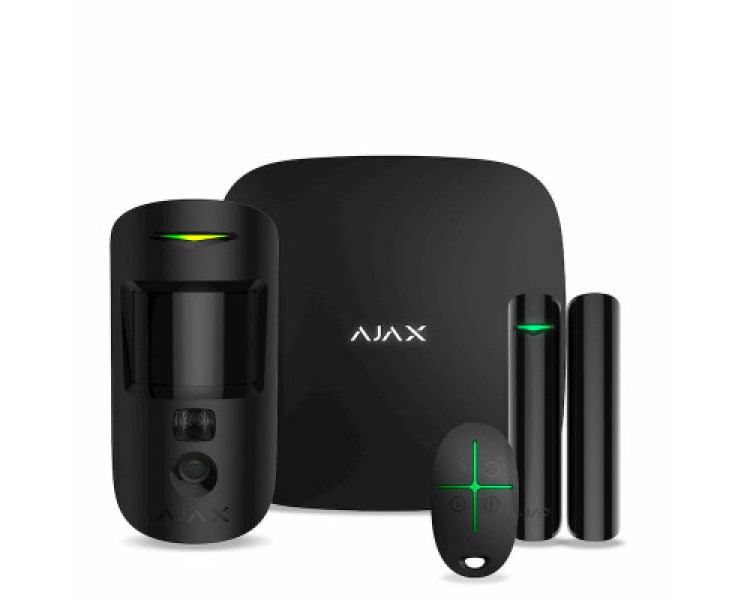 HubKit 2 black EU Комплект бездротової сигналізації Ajax