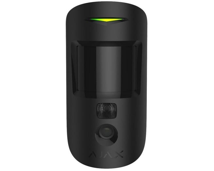 MotionCam black EU Датчик руху з фотокамерою Ajax