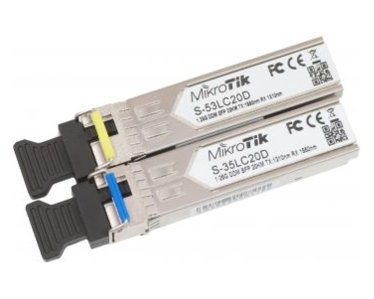 S-35LC20D (S-3553LC20D) 1.25Гб комплект SFP модулів (Rx / Tx)