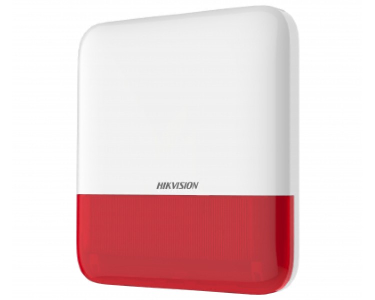 Hikvision DS-PS1-E-WE-Red (червона) Бездротова зовнішня сирена