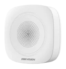 Hikvision DS-PS1-I-WE-Red (червоне підсвічування) Бездротова внутрішня сирена