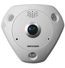 Hikvision DS-2CD63C5G0E-IVS(B) (2мм) 12 МП Fisheye із мікрофоном