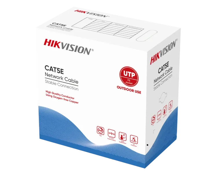 DS-1LN5EO-UU/E Кабель вита пара (для зовнішньої прокладки) UTP CAT 5E