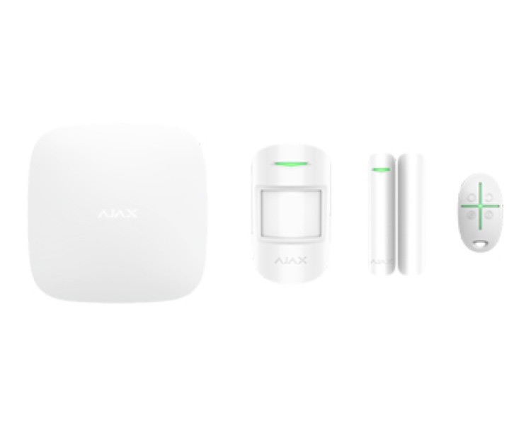 Ajax StarterKit Plus (Белый) Комплект охоронної сигналізації