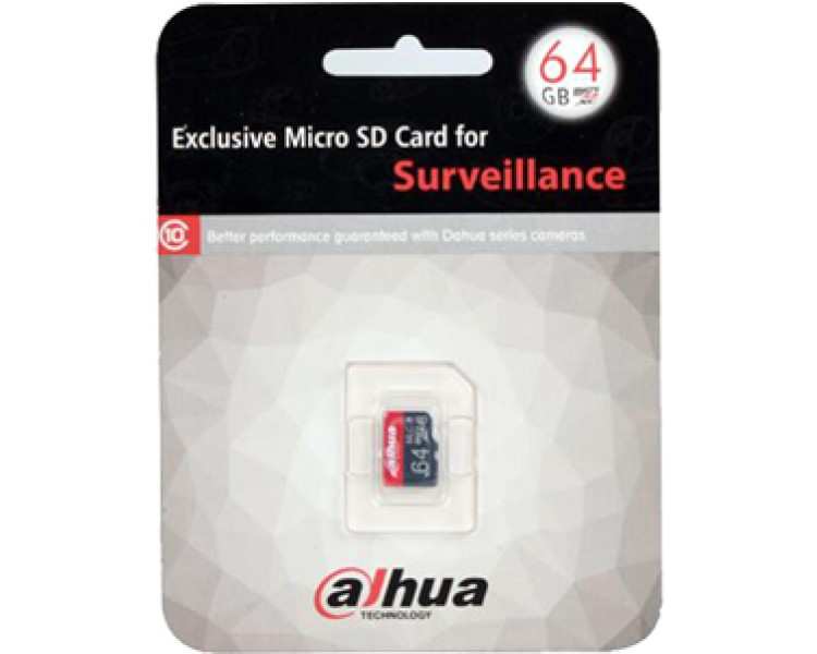 DH-PFM112 Флеш-карта micro SD на 64 Гб