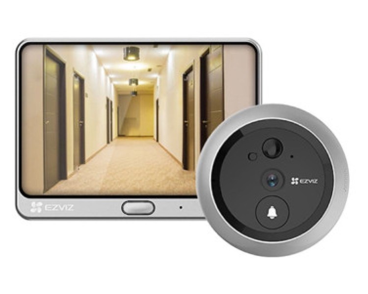 CS-DP1C (A0-4A1WPFBSR) Ezviz Wi-Fi дверне вічко, дзвінок і домофон 3 в 1