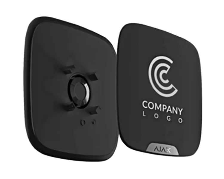 Ajax Brandplate 10 шт. black Лицьова панель для Ajax StreetSiren