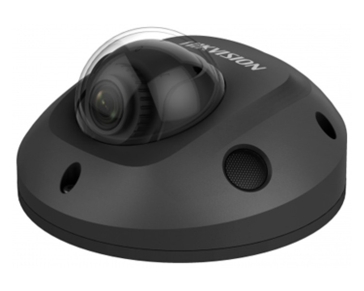 DS-2CD2543G0-IS (2.8 мм) (Чёрный) 4МП міні IP відеокамера Hikvision з ІК підсвічуванням