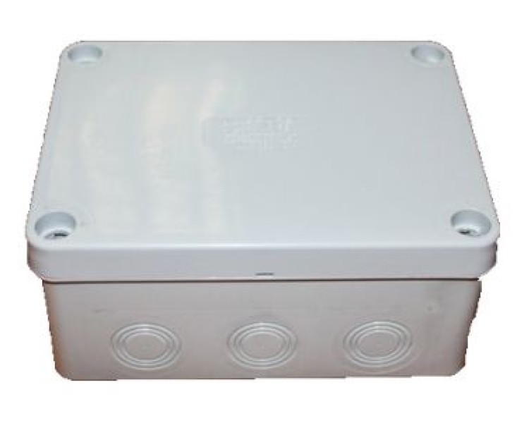 COURBI 150x110x70 серая Коробка розподільна з кабель-вводами