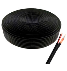 RG590-CU PE+2*0.5 Кабель комбінований бухта 100 м