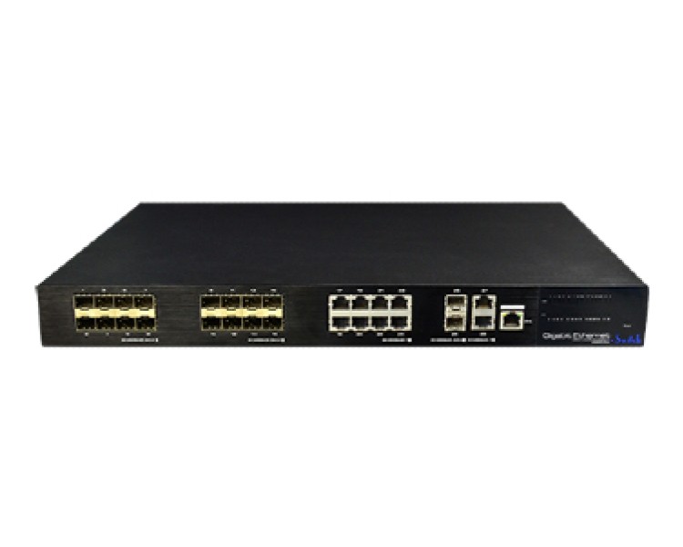 UTP7524GE-16GF8GT 24-портовий Ethernet/Fiber гібридний комутатор
