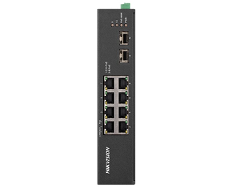 DS-3T0510HP-E/HS 8-портовий некерований POE комутатор Hikvision