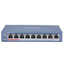 Hikvision DS-3E0109P-E(C) POE Комутатор 8 портів некерований