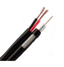 F5967BVcu+2*0,75 black Кабель комбінований OK-NET бухта 305 м