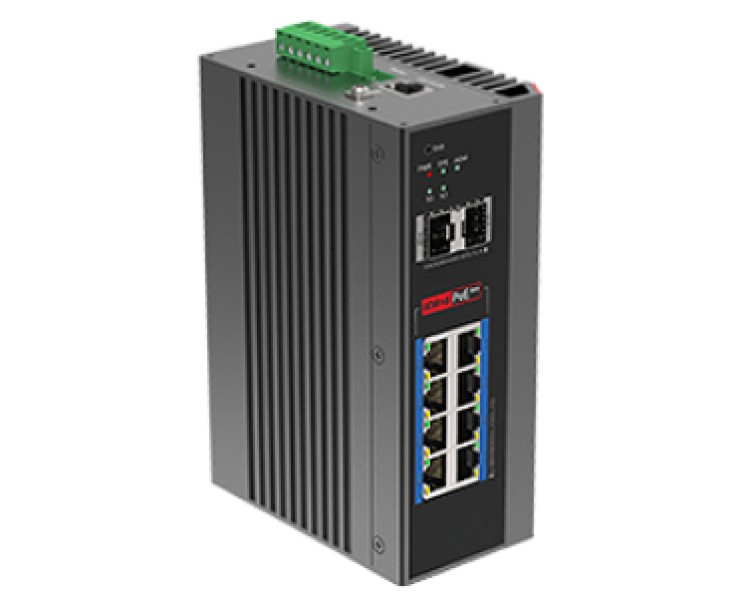 UTP7308GE-BTPOE90 8-портовий BTPoE Gigabit + 2-Port SFP L2