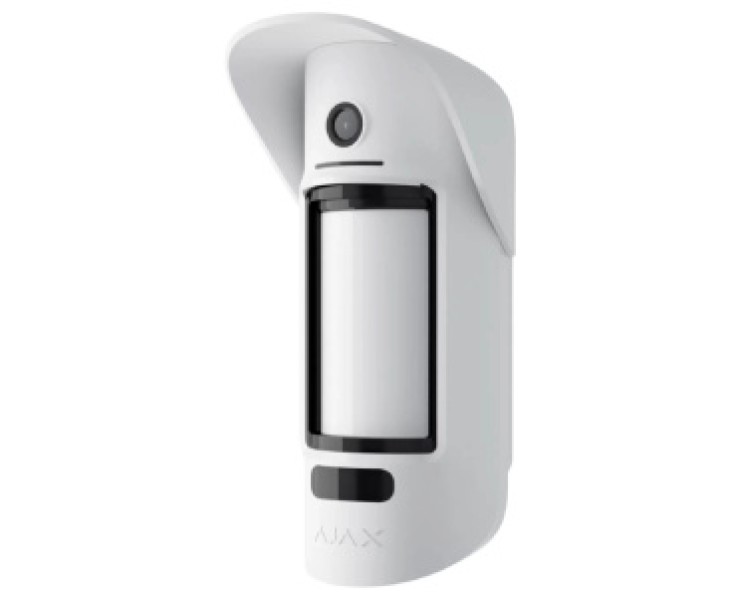 Ajax MotionCam Outdoor white EU руху з фотокамерою Сповіщувач