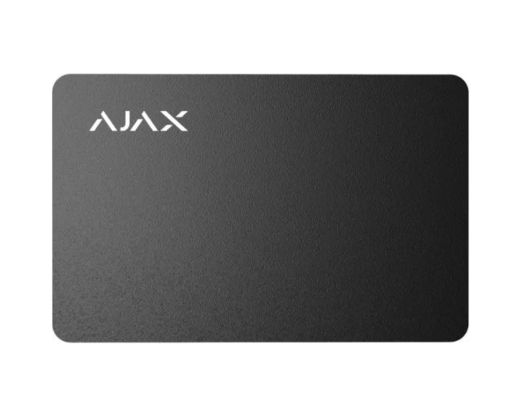 Ajax Pass black (3pcs) Безконтактна картка керування