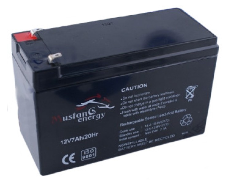 Mustang Energy 12V7,2Ah/20Hr Акумуляторна батарея