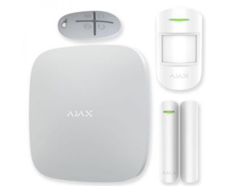 Ajax StarterKit (white) бездротової сигналізації Комплект