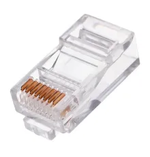 Конектор RJ-45 (упаковка 100 шт) для UTP кручена пара