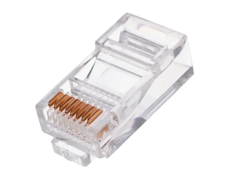 Конектор RJ-45 (упаковка 100 шт) для UTP кручена пара