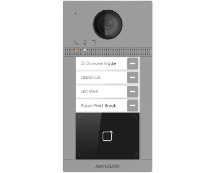 DS-KV8413-WME1(B)/Surface/Flush 2Мп IP виклична панель з Wi-Fi