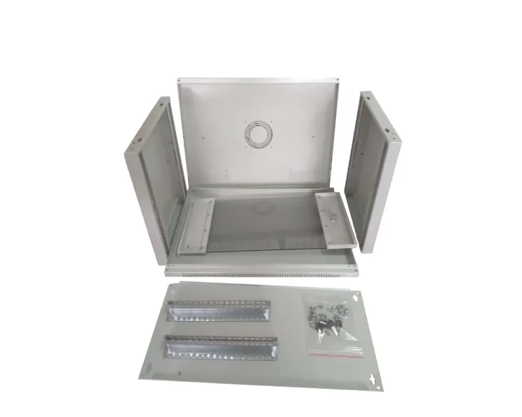 Hypernet WMNC-6U-FLAT Шафа коммутаційна настінна 6U 600x450 розбірна
