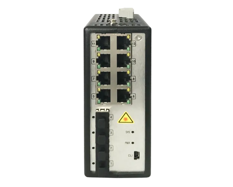 DS-3T3512P 8-портовий гігабітний PoE L3