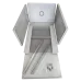 Hypernet WMNC-500-15U-FLAT Шафа 15U 600x500х775 мм настінна розбірна