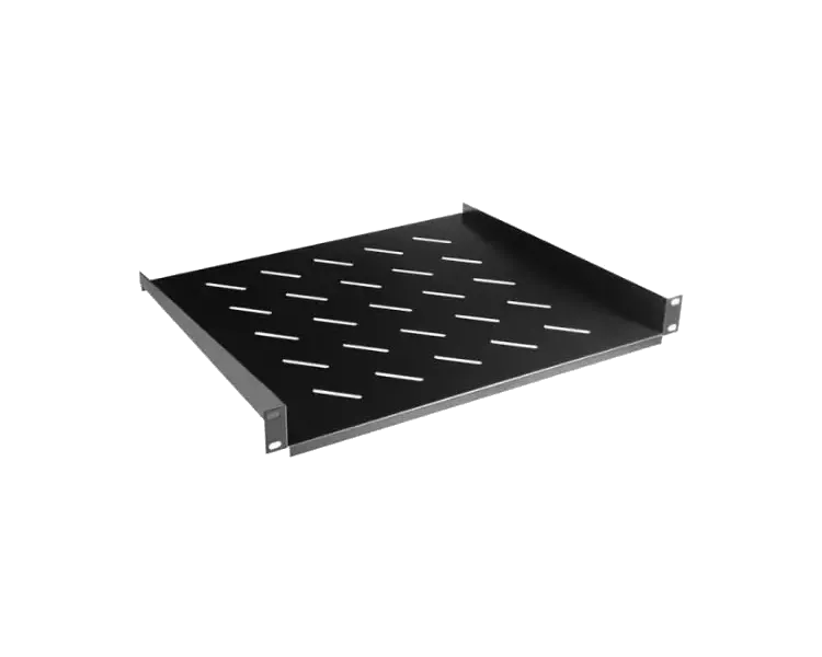 Hypernet CS-400-BLACK Полиця для 19" шафи, глибина 400 мм 1U