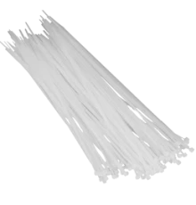 300 x 4,8 (100шт) Хомут білий