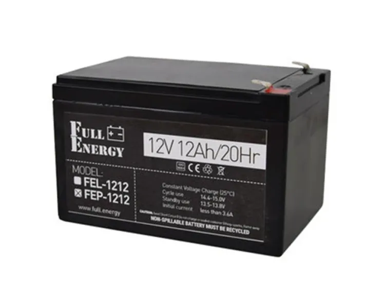 Full Energy FEP-1212 12 А•г 12В Свинцево-кислотна акумуляторна батарея