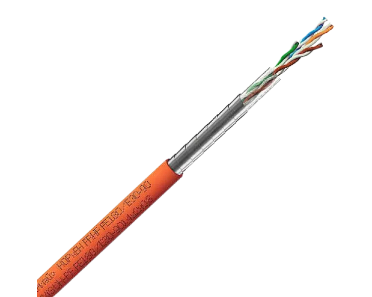 Кабель Алай КОРкЕН FRHF FE180/Eк90 (J-HX(St)H-PF FE180) 1х2х0,8 мм (бухта 300м.)
