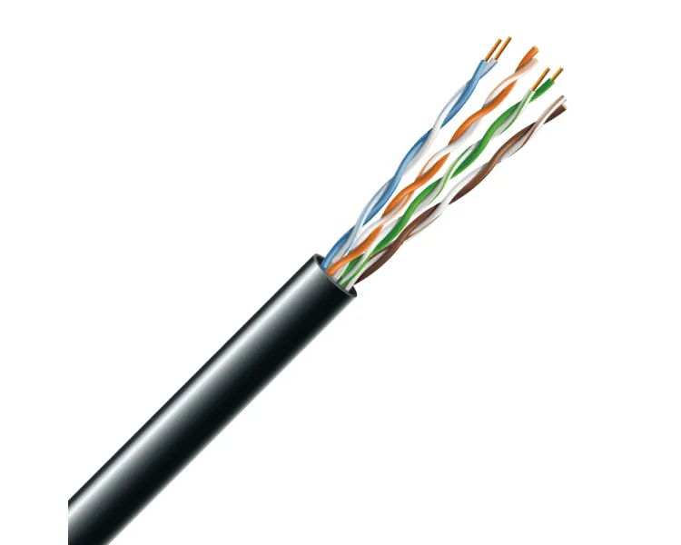 Cat. 5e U/UTP PE 4х2х24 AWG, (74269) бухта 305м. Кабель вита пара ЗЗКМ (UTP мідь наружний)