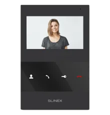 SQ-04M 4" дюйми (black) Відеодомофон Slinex