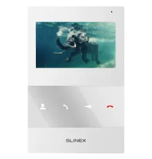 SQ-04M 4.3" дюймів (white) Відеодомофон Slinex