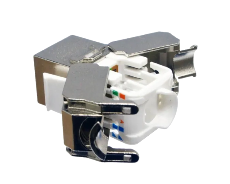 LW LW-KJ6A-03-C6A Модуль KeyStone RJ45 STP, кат. 6a, Slim